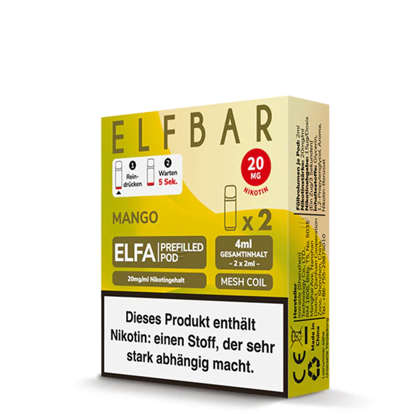 Second image of ELFA Prefilled Pod Mango