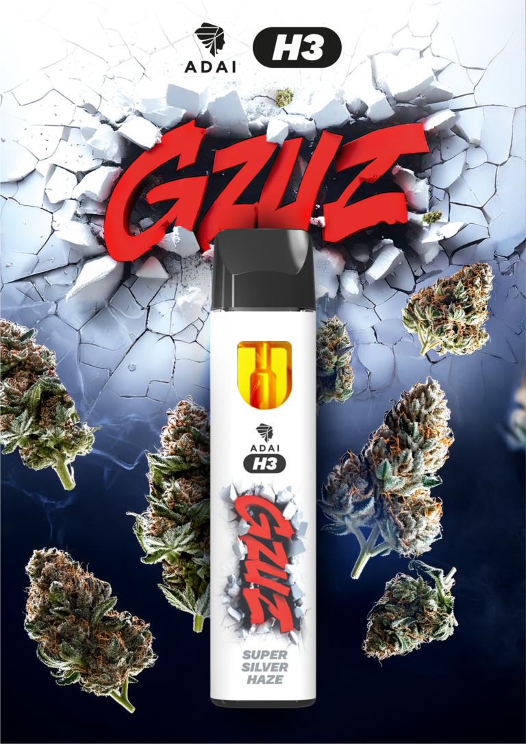GZUZ Einweg H3 Vape Super Silver Haze