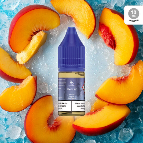 RandM Tornado Liquid – Peach Ice – 10mg/ml Nikotin