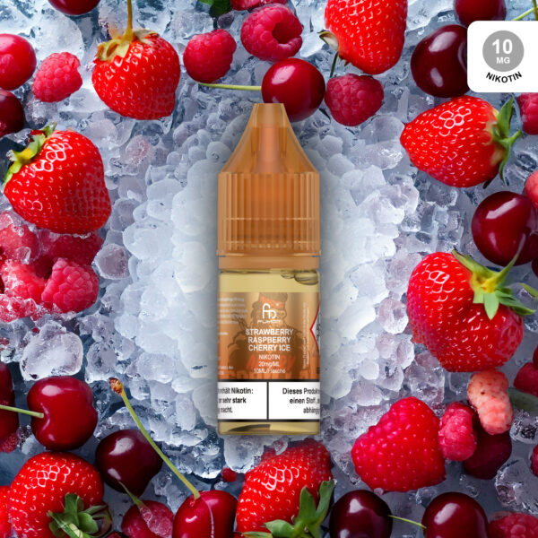 RandM Tornado Liquid – Strawberry Raspberry Cherry Ice – 10mg/ml Nikotin